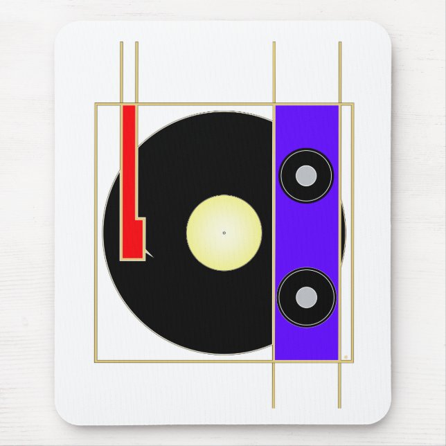 Tapis De Souris Vinyl Player (Devant)