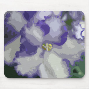 Tapis De Souris Violet africain Abstrait Mousepad