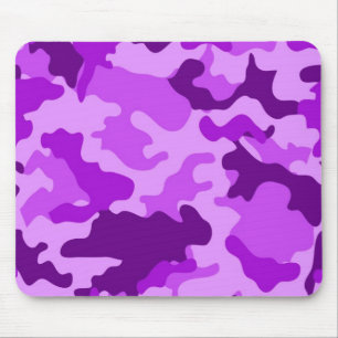 Tapis De Souris Violet Camo Mousepad
