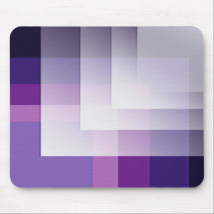 Tapis De Souris Violet et blanc