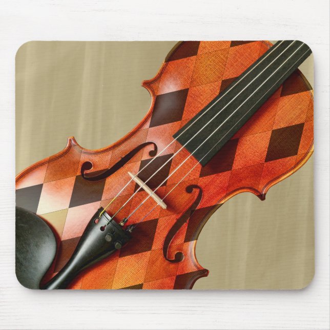 Tapis De Souris Violon arlequin (Devant)