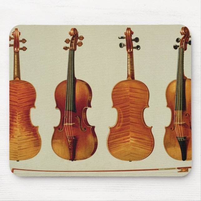 Tapis De Souris Violons (LtoR) : le "Alard" par Antonio (Devant)