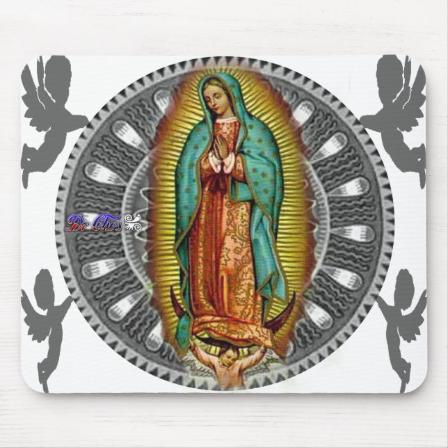 Tapis De Souris VIRGEN De GUADALUPE Mousepad PERSONNALISABLE (Devant)