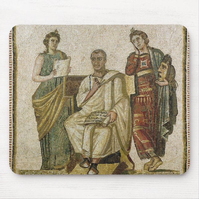 Tapis De Souris Virgil et les Muses, de Sousse (Devant)