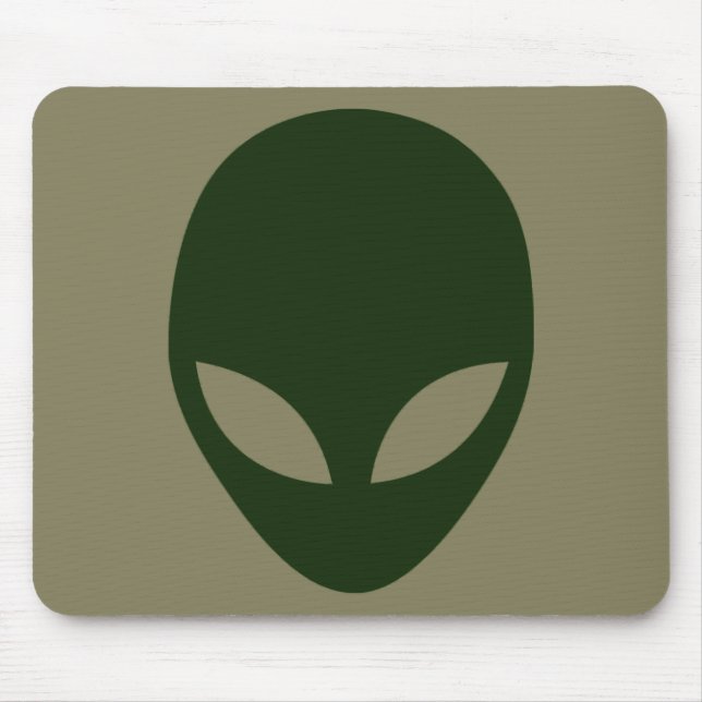 Tapis De Souris Visage Alien (Devant)