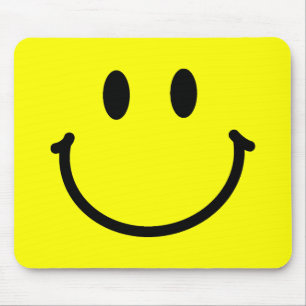 Tapis De Souris Visage heureux Mousepad