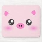Visage mignon de porc - minimalisme de kawaii