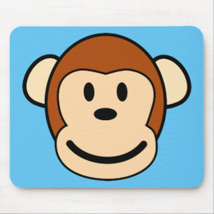 Tapis De Souris Visage Mousepad de singe