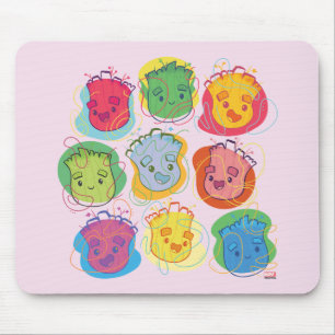 Tapis De Souris Visages de la grotte super