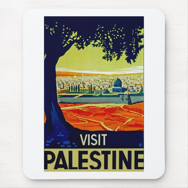 Tapis De Souris Visite de la Palestine (Devant)