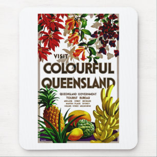 Tapis De Souris Visiter Colorful Queensland
