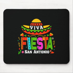 Tapis De Souris Viva Fiesta San Antonio Cinco De Mayo Sombrero
