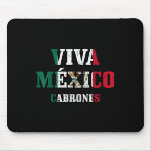 Tapis De Souris Viva Mexico Cabrones Funny Cinco De Mayo Mexico F