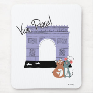 Tapis De Souris Vive Paris ! Arc De Triomphe Disney