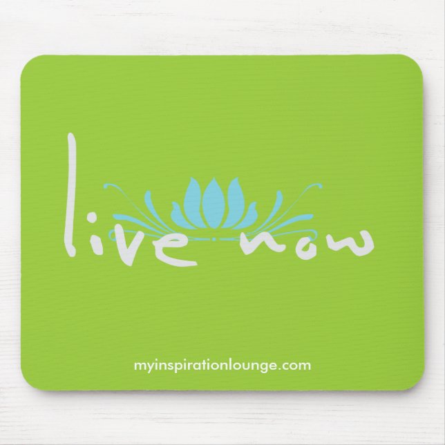 Tapis De Souris Vivent maintenant Mousepad (Devant)