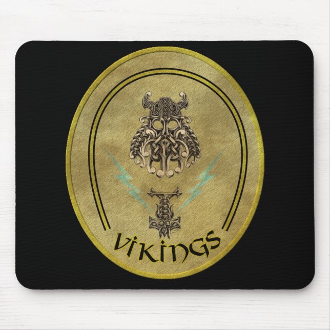 Tapis De Souris Vlan peloton Mousepad de Vikings (Devant)