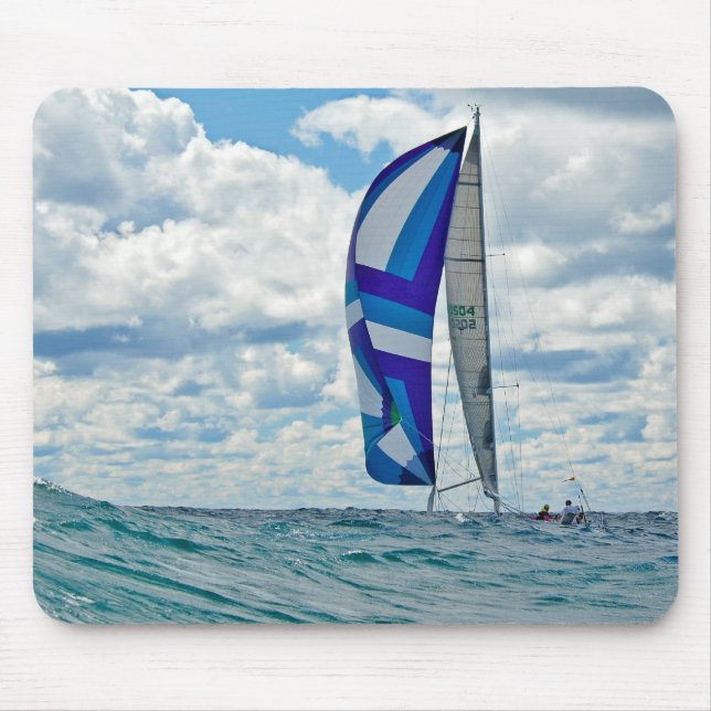 Tapis De Souris Voile haute mer (Devant)