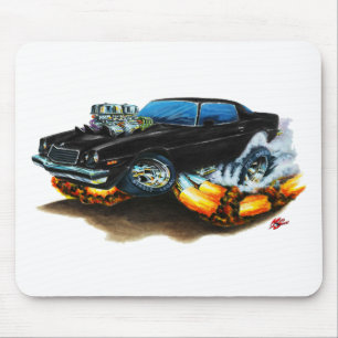 Tapis De Souris Voiture 1974-78 noire de Camaro