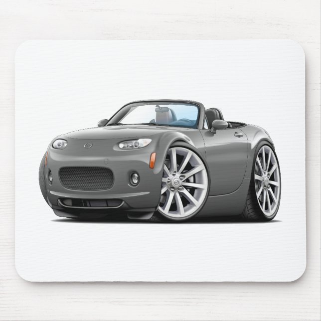 Tapis De Souris Voiture 2006-08 de gris de Miata (Devant)