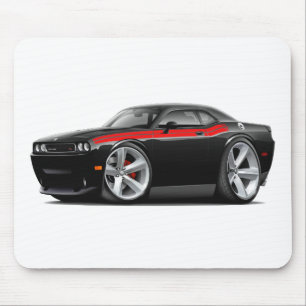 Tapis De Souris Voiture 2009-11 Noir-Rouge du challengeur droite