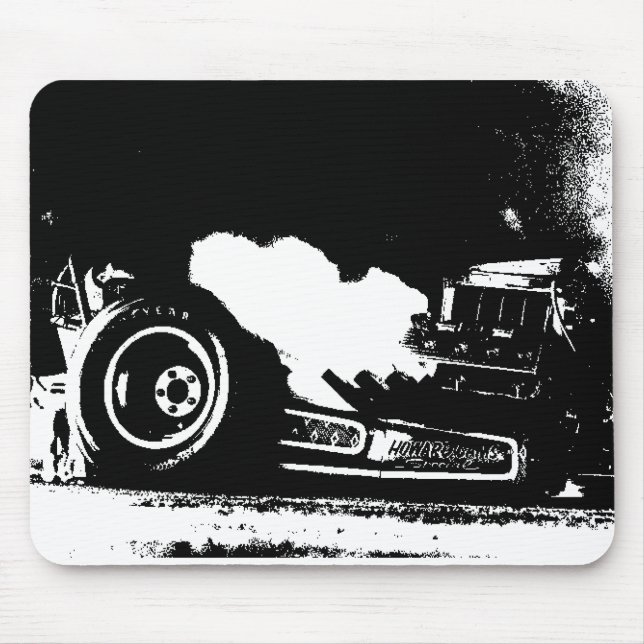 Tapis De Souris Voiture à moteur gonflé supérieure de carburant (Devant)