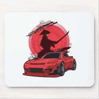 Tapis De Souris Voiture japonaise Samurai RX7