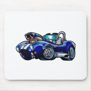 Tapis De Souris Voiture musculaire classique bleue Choisir la coul