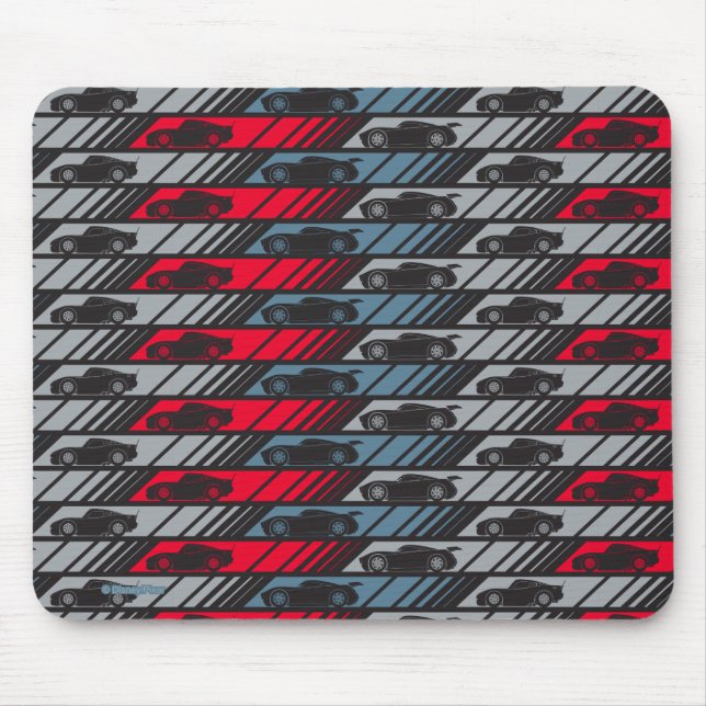 Tapis De Souris Voitures 3 | Motif de vitesse avant (Devant)