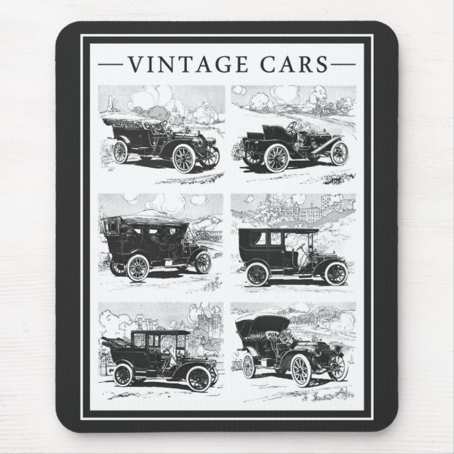 Tapis De Souris Voitures vintage mousepad (Devant)