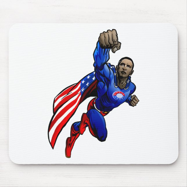 Tapis De Souris Vol Obama (Devant)