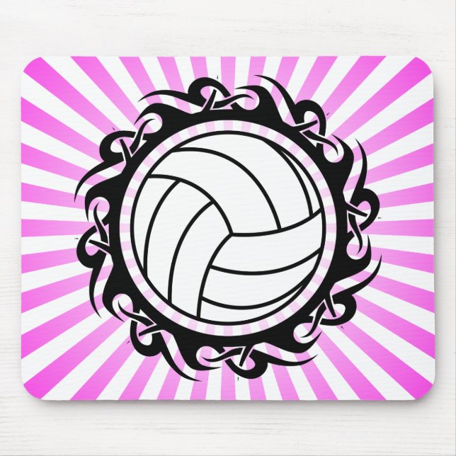 Tapis De Souris volley-ball tribal (Devant)
