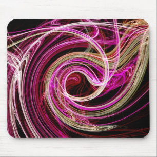 Tapis De Souris Vortex rose