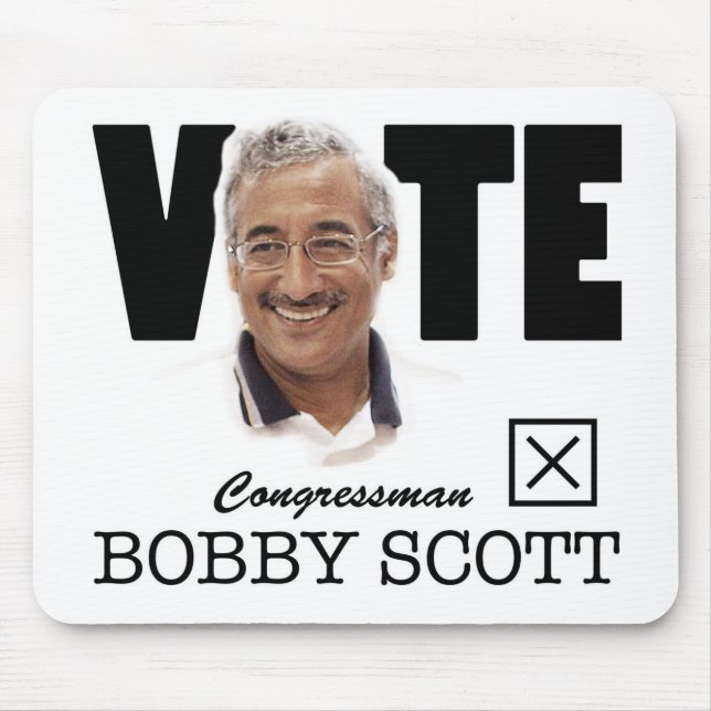 Tapis De Souris Vote Bobby Scott MOUSEPAD 1 (Devant)