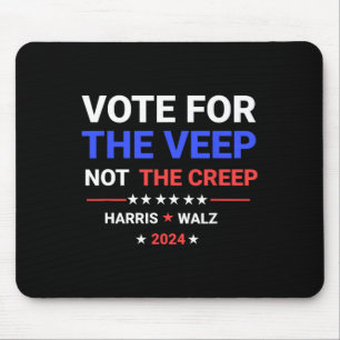 Tapis De Souris Votez Pour Le Veep Pas Pour Le Creep Harris Waltz