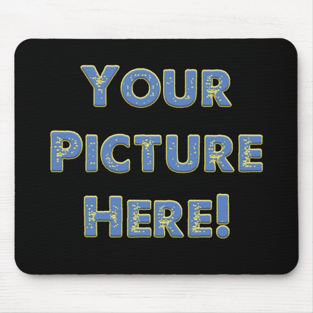 Tapis De Souris Votre image personnalisée sur (Devant)