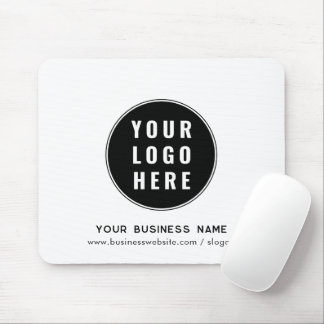 Tapis De Souris Votre logo d'entreprise et votre site Web marketin