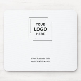 Tapis De Souris Votre Logo Entreprise Corporate Moderne Minimali
