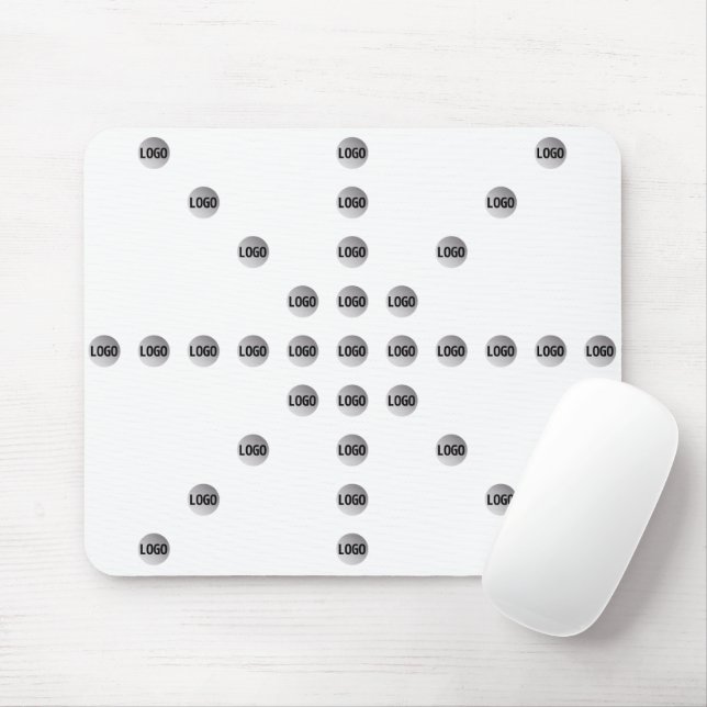 Tapis De Souris Votre logo ou toute image téléchargée | Motif étoi (Avec souris)