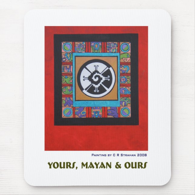 Tapis De Souris Vôtre, maya et nôtres Z (Devant)
