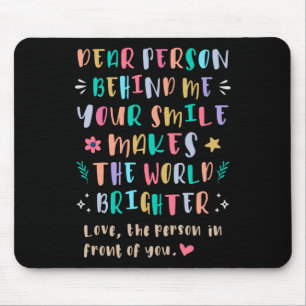 Tapis De Souris Votre Sourire Rend Le Monde Plus Brighton Sticker