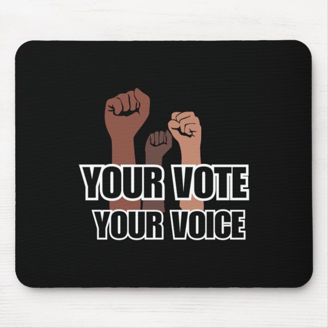 Tapis De Souris Votre vote (Devant)