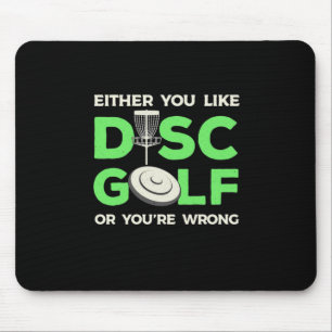Tapis De Souris Vous Aimez Disk Golf