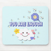 Vous Êtes Assez - Fleur de menthe Mousepad