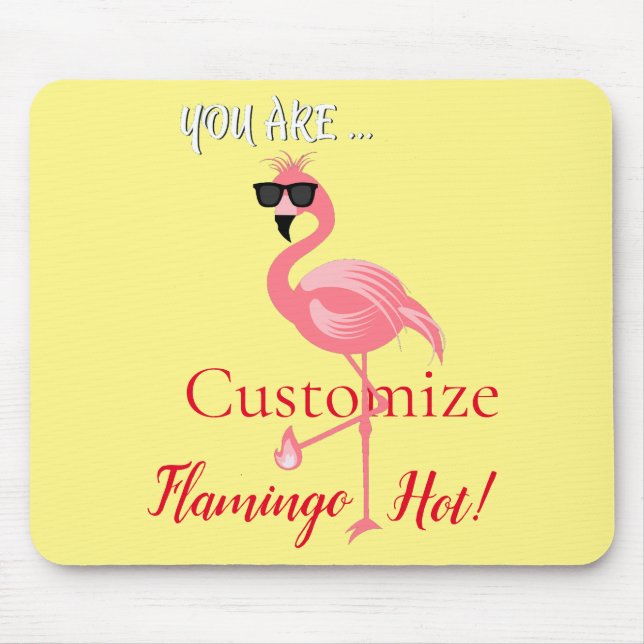 Tapis De Souris Vous Êtes Flamant rose Hot Thunder_Cove (Devant)