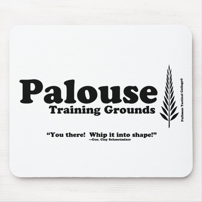 Tapis De Souris "Vous là !  Fouettez-le dans la forme ! " (Devant)