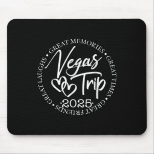 Tapis De Souris Voyage à Vegas 2025 Grands Rires Souvenirs Moments