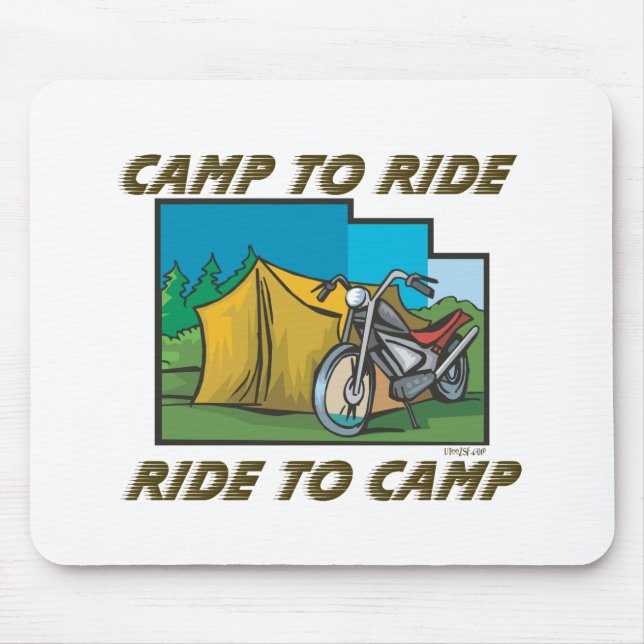 Tapis De Souris Voyage au camp (Devant)