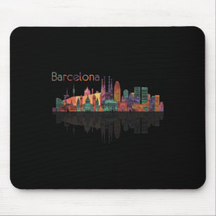 Tapis De Souris Voyage Barcelone Espagne Europe Espagne Famille es