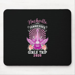 Tapis De Souris Voyage de filles à Nashville 2026 Voyage de filles