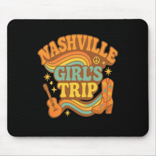 Tapis De Souris Voyage de filles à Nashville Vacances Fête de jeun